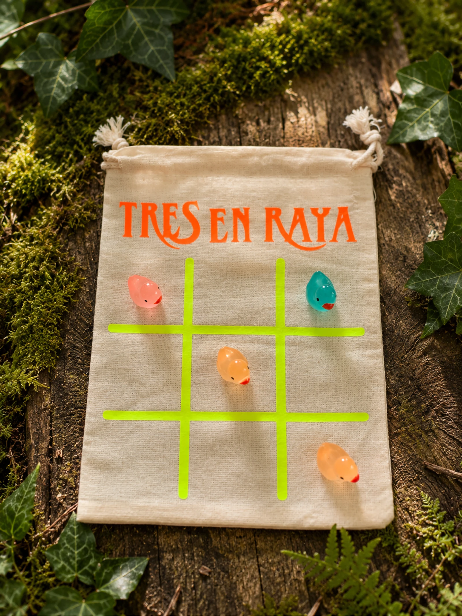 Juego 3 en raya portátil 